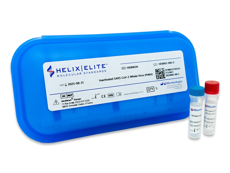 Microbiologics HE0065N Inactivated SARSCoV2 Whole Virus (Pellet